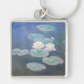 Claude Monet - Water Lilies, effect in de avond Sleutelhanger (Voorkant)