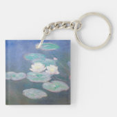Claude Monet - Water Lilies, effect in de avond Sleutelhanger (Achterkant)