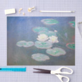 Claude Monet - Water Lilies, effect in de avond Tissuepapier (Craft)