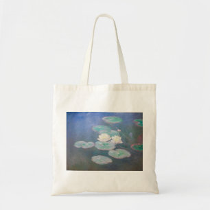 Claude Monet - Water Lilies, effect in de avond Tote Bag