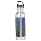 Claude Monet - Water Lilies, effect in de avond Waterfles (Achterkant)