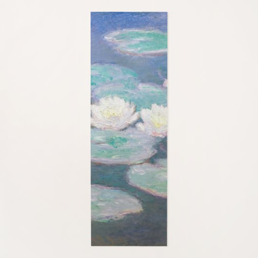 Claude Monet - Water Lilies, effect in de avond Yogamat (Voorkant)