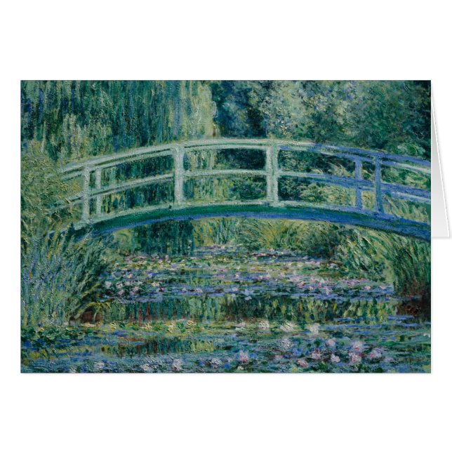 Claude Monet - Water Lilies en de Japanse brug (Voorkant Horizontaal)