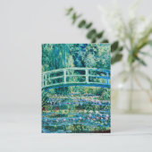 Claude Monet - Water Lilies en de Japanse brug Bedankkaart (Staand voorkant)