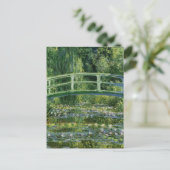 Claude Monet Water Lilies en de Japanse brug Briefkaart (Staand voorkant)