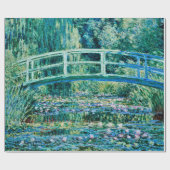 Claude Monet - Water Lilies en de Japanse brug Cadeaupapier (Vlak)