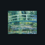 Claude Monet - Water Lilies en de Japanse brug Canvas Afdruk<br><div class="desc">Water Lilies en Japanse brug door Claude Monet, 1899. Claude Monet was de oprichter van het Franse schilderij Impressionist, en de meest consistente en prolifische beoefenaar van de filosofie van de beweging om zijn perceptie vóór de natuur uit te drukken, vooral wat betreft het schilderen van het landschap in de...</div>