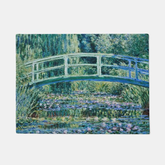 Claude Monet - Water Lilies en de Japanse brug Deurmat (Voorkant)