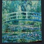 Claude Monet - Water Lilies en de Japanse brug Douchegordijn<br><div class="desc">Claude Monet - Water Lilies en de Japanse brug (1899)</div>