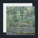 Claude Monet - Water Lilies en de Japanse brug Feestdagenkaart<br><div class="desc">Claude Monet - Water Lilies en de Japanse brug</div>