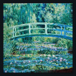 Claude Monet - Water Lilies en de Japanse brug Foto Afdruk<br><div class="desc">Claude Monet - Water Lilies en de Japanse brug (1899)</div>
