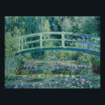 Claude Monet - Water Lilies en de Japanse brug Foto Afdruk<br><div class="desc">Water Lilies en Japanse brug door Claude Monet, 1899. Claude Monet was de oprichter van het Franse schilderij Impressionist, en de meest consistente en prolifische beoefenaar van de filosofie van de beweging om zijn perceptie vóór de natuur uit te drukken, vooral wat betreft het schilderen van het landschap in de...</div>