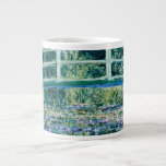 Claude Monet - Water Lilies en de Japanse brug Grote Koffiekop<br><div class="desc">Claude Monet - Water Lilies en de Japanse brug (1899)</div>