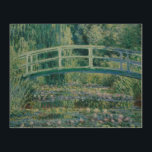 Claude Monet - Water Lilies en de Japanse brug Hout Afdruk<br><div class="desc">Water Lilies en Japanse brug door Claude Monet, 1899. Claude Monet was de oprichter van het Franse schilderij Impressionist, en de meest consistente en prolifische beoefenaar van de filosofie van de beweging om zijn perceptie vóór de natuur uit te drukken, vooral wat betreft het schilderen van het landschap in de...</div>