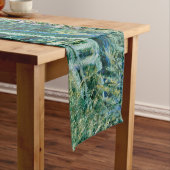 Claude Monet - Water Lilies en de Japanse brug Korte Tafelloper (Voorbeeld)