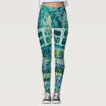 Claude Monet - Water Lilies en de Japanse brug Leggings<br><div class="desc">Claude Monet - Water Lilies en de Japanse brug (1899)</div>
