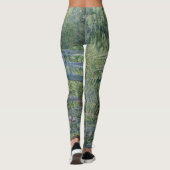 Claude Monet - Water Lilies en de Japanse brug Leggings (Achterkant)