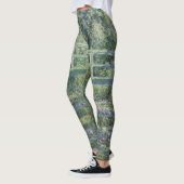 Claude Monet - Water Lilies en de Japanse brug Leggings (Links)