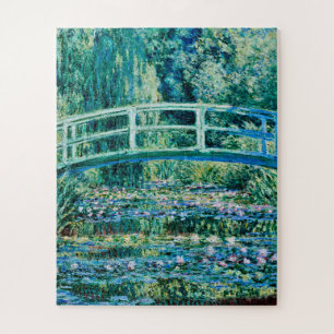 Claude Monet - Water Lilies en de Japanse brug Legpuzzel