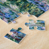 Claude Monet - Water Lilies en de Japanse brug Legpuzzel (Zijkant)