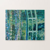 Claude Monet - Water Lilies en de Japanse brug Legpuzzel (Horizontaal)