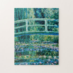 Claude Monet - Water Lilies en de Japanse brug Legpuzzel