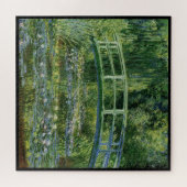 Claude Monet, Water Lilies en de Japanse brug Legpuzzel (Horizontaal)