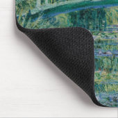 Claude Monet - Water Lilies en de Japanse brug Muismat (Hoek)