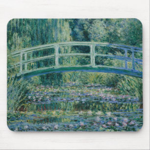 Claude Monet - Water Lilies en de Japanse brug Muismat