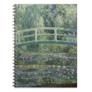 Claude Monet - Water Lilies en de Japanse brug Notitieboek