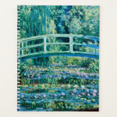 Claude Monet - Water Lilies en de Japanse brug Planner (Voorkant)