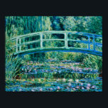 Claude Monet - Water Lilies en de Japanse brug Poster<br><div class="desc">Claude Monet - Water Lilies en de Japanse brug</div>