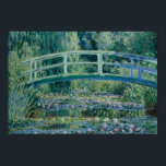 Claude Monet - Water Lilies en de Japanse brug Poster<br><div class="desc">Water Lilies en Japanse brug door Claude Monet, 1899. Claude Monet was de oprichter van het Franse schilderij Impressionist, en de meest consistente en prolifische beoefenaar van de filosofie van de beweging om zijn perceptie vóór de natuur uit te drukken, vooral wat betreft het schilderen van het landschap in de...</div>