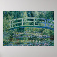 Claude Monet - Water Lilies en de Japanse brug