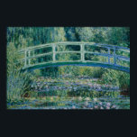 Claude Monet - Water Lilies en de Japanse brug Poster<br><div class="desc">Water Lilies en Japanse brug door Claude Monet, 1899. Claude Monet was de oprichter van het Franse schilderij Impressionist, en de meest consistente en prolifische beoefenaar van de filosofie van de beweging om zijn perceptie vóór de natuur uit te drukken, vooral wat betreft het schilderen van het landschap in de...</div>