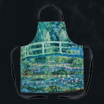 Claude Monet - Water Lilies en de Japanse brug Schort<br><div class="desc">Claude Monet - Water Lilies en de Japanse brug (1899)</div>