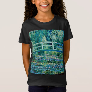 Claude Monet - Water Lilies en de Japanse brug T-shirt