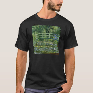 Claude Monet Water Lilies en de Japanse brug T-shirt