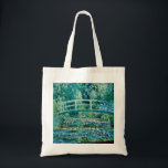 Claude Monet - Water Lilies en de Japanse brug Tote Bag<br><div class="desc">Claude Monet - Water Lilies en de Japanse brug (1899)</div>