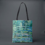 Claude Monet - Water Lilies en de Japanse brug Tote Bag<br><div class="desc">Claude Monet - Water Lilies en de Japanse brug (1899)</div>