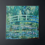 Claude Monet - Water Lilies en de Japanse brug Wandkleed<br><div class="desc">Claude Monet - Water Lilies en de Japanse brug (1899)</div>