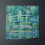Claude Monet - Water Lilies en de Japanse brug Wandkleed<br><div class="desc">Claude Monet - Water Lilies en de Japanse brug (1899)</div>