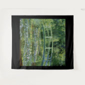 Claude Monet, Water Lilies en de Japanse brug Wandkleed (Voorkant (horizontaal))