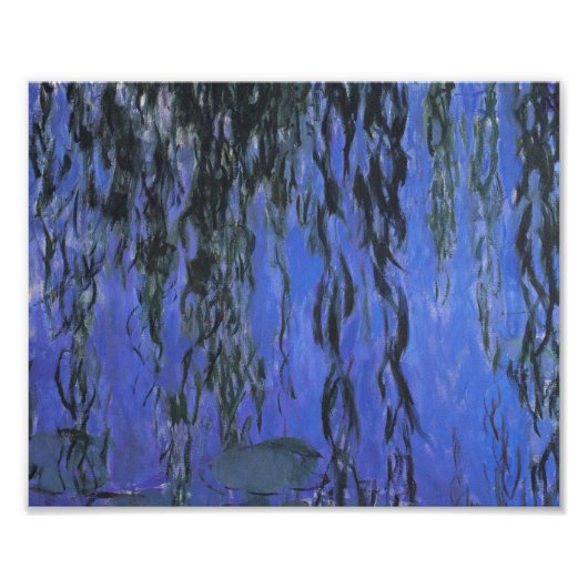 Claude Monet - Water Lilies en Woningwild Foto Afdruk (Voorkant)