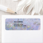 Claude Monet - Water Lilies Etiket (Insitu)