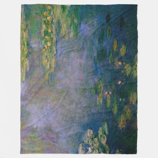 Claude Monet - Water Lilies Fleece Deken (Voorkant)