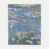 Claude Monet // Water Lilies Fleece Deken (Voorkant)