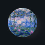 Claude Monet Water Lilies  Floral HD Art Ronde Button 3,2 Cm<br><div class="desc">Claude Monet Water Lilies  Floral HD Art Button. Water Lilies schilderen door Claude Monet. Schilderd tussen 1916 en 1919.</div>