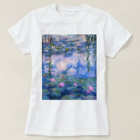 Claude Monet Water Lilies  Floral HD Art