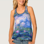 Claude Monet Water Lilies  Floral HD Art Tanktop<br><div class="desc">Claude Monet Water Lilies  Floral HD Art Tanktop. Water Lilies schilderen door Claude Monet. Schilderd tussen 1916 en 1919.</div>